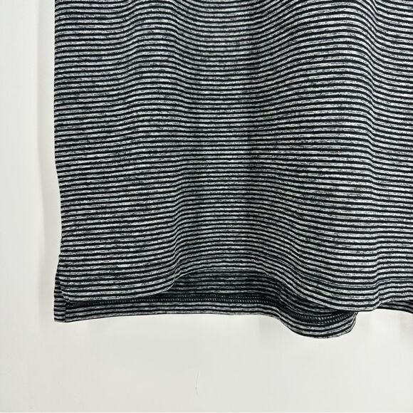 BONOBOS Black and Gray Striped Performance Golf Standard Fit Polo Shirt Sz M - Picture 7 of 14